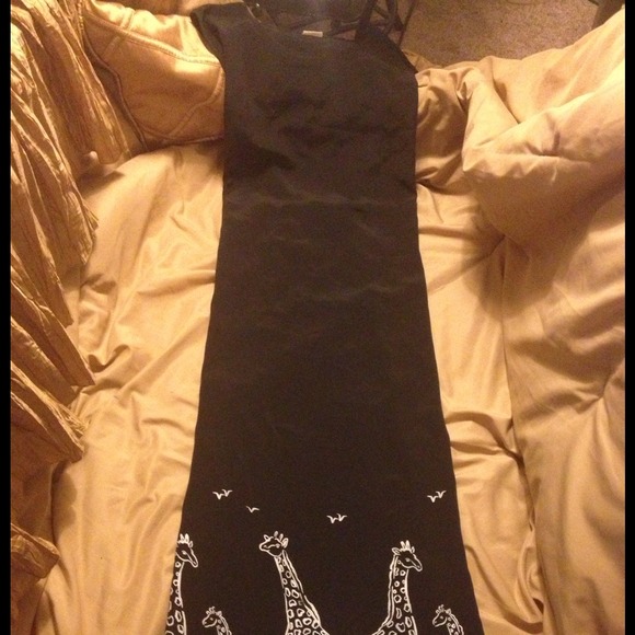 Extra Long Sleeveless Dress