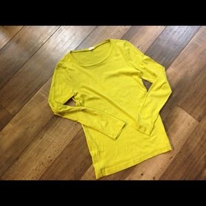 J. Crew Lime Green Boatneck Top.