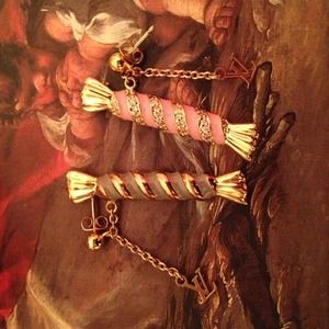 Auth Louis Vuitton Candy Earrings