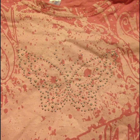 Pretty in Pink Butterfly Shirt - Picture 2 of 2