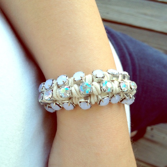 ❌SOLD in Bundle Thread-wrapped Bracelet.