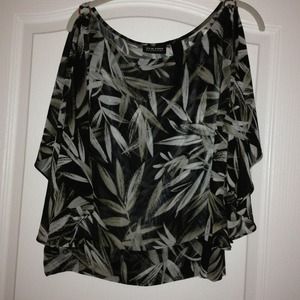 New York and Co sheer bamboo GIFTED TO @mica_craft