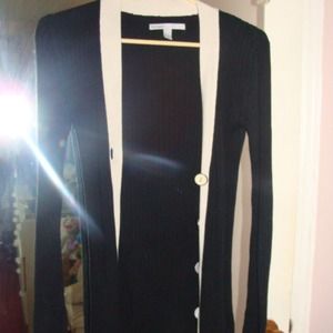 *RESERVED* Old Navy Black and White Cardigan
