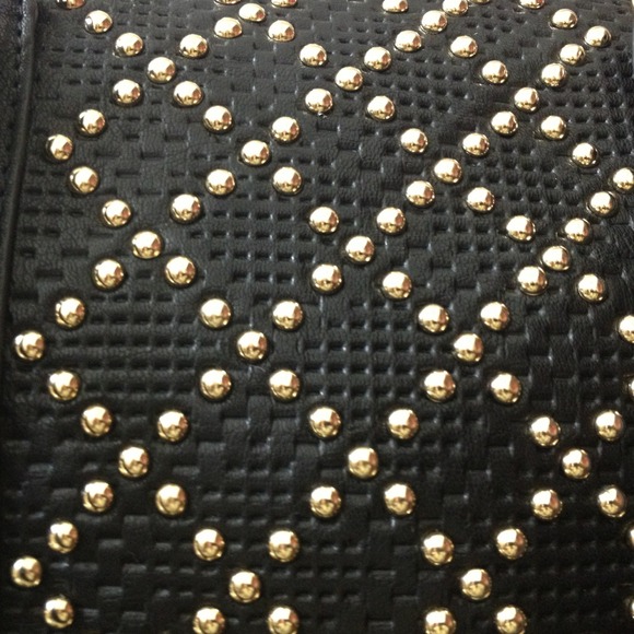 Sexy Black studded handbag - Picture 3 of 4