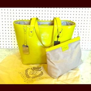 Ralph lauren newton classic tote bag