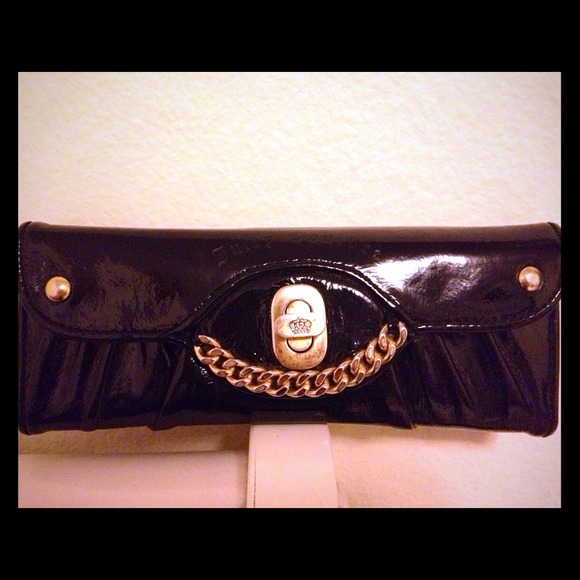 Juicy Couture patent leather wallet