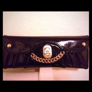 Juicy Couture patent leather wallet