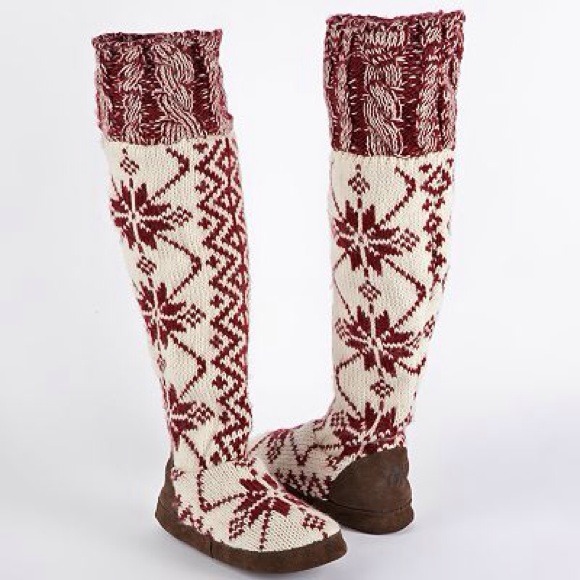 Snowflake Boot Slippers