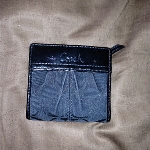 Authentic small coach wallet