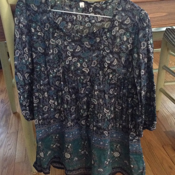 Bohemian cotton shirt