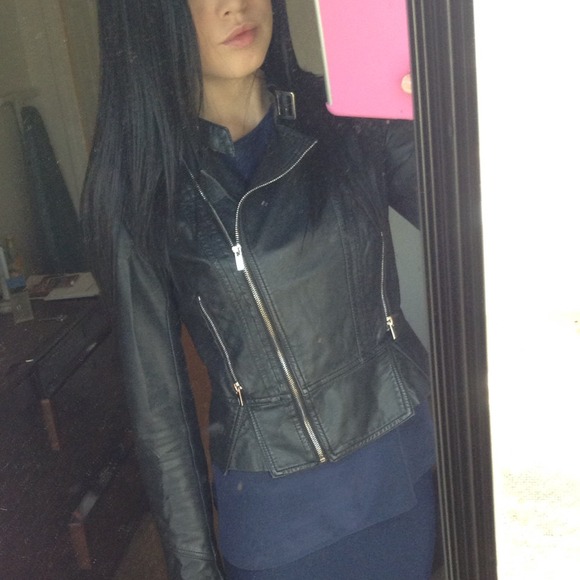 Express Jackets & Blazers - Express Leather jacket