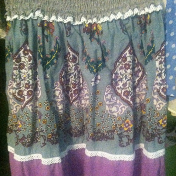 Patterned Summer Dress - Picture 2 of 3