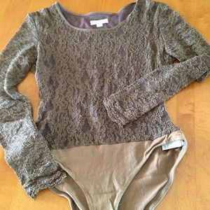 Ann Taylor Lace Leotard Sale now $5