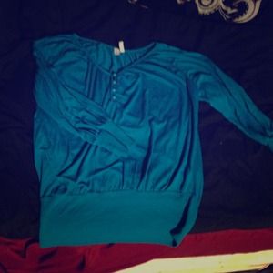 Cute teal old navy top