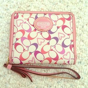 Limited Edition Valentines Coach Wallet