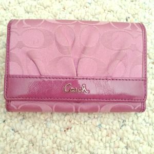RESERVED Authentic Coach Wallet