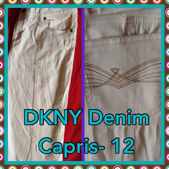 🔵HOLD🔵DKNY Denim Capris- 12