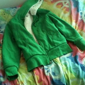 Faux Fur Old Navy hoodie barely worn
