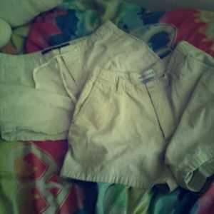Tan short bundle. Hardly worn.