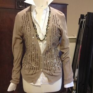 Hold❗J. Crew sequined cardigan