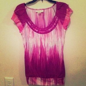 Pink/Purple Gradient Top