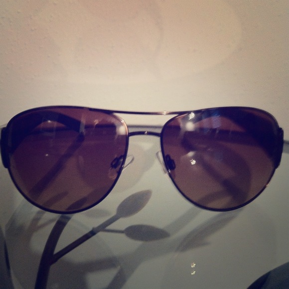 ❌TRADED❌ Nine West brown lense aviator sunglasses