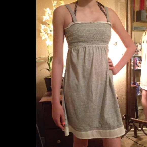 🔴SOLD🔴AERIE gray dress / gown