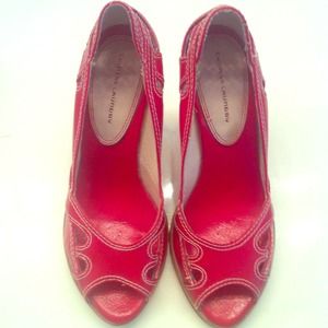 Chinese Laundry Red Platform Heels