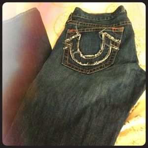 True Religion Brand Jeans Straight Leg