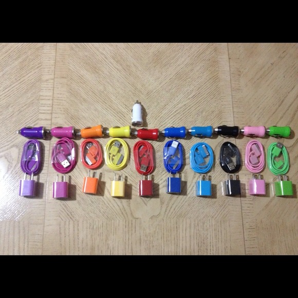 Color chargers set