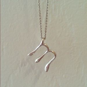 "M" necklace