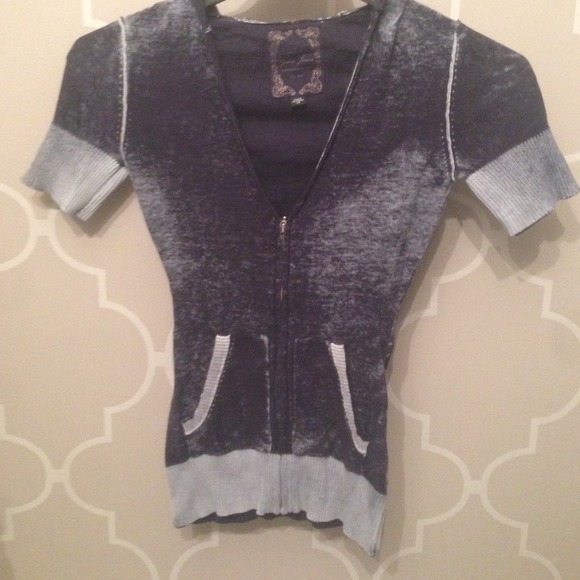 Guess Burnout Cardigan XS - Picture 2 of 4