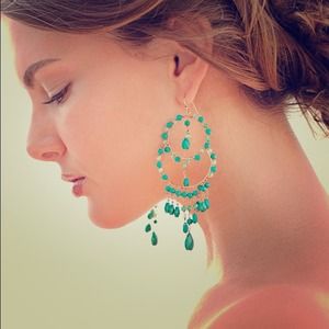 Stella & Dot Azure Couture Earrings
