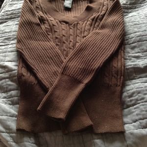 Brown sweater
