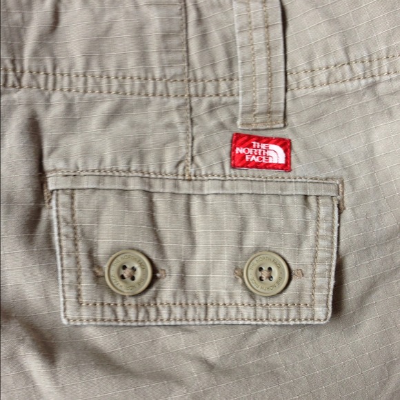 The North Face rugged khaki shorts