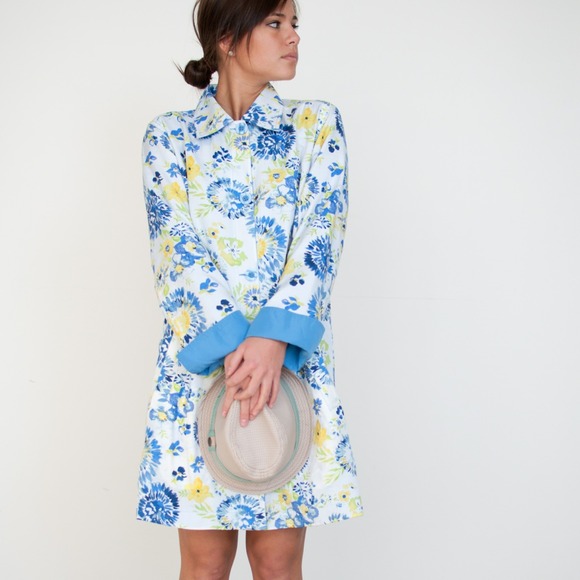 **REDUCED** Retro Silk Floral Jacket