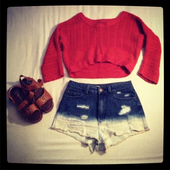 Adorable high low crop RESERVED 4 marie_d