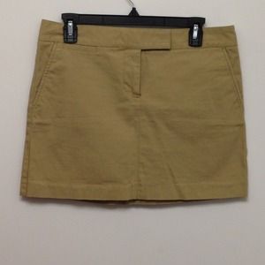J. Crew Khaki Skirt
