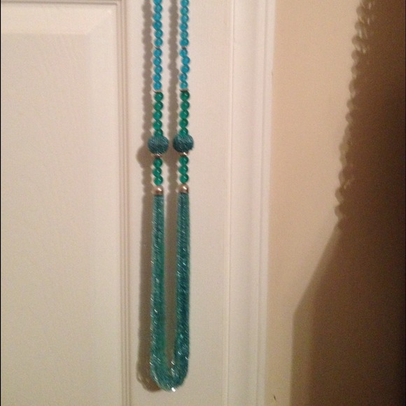 Turquoise fashion necklace