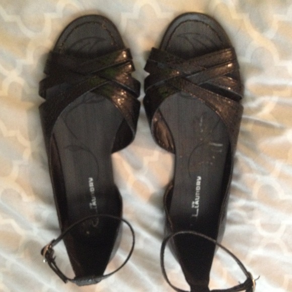 Bundled- Ankle strap sandal flats