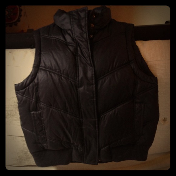 Black Gap puffy vest