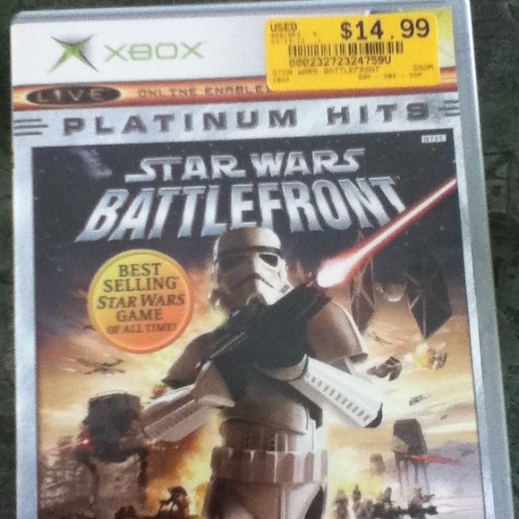Star Wars battlefront for x box (not 360)