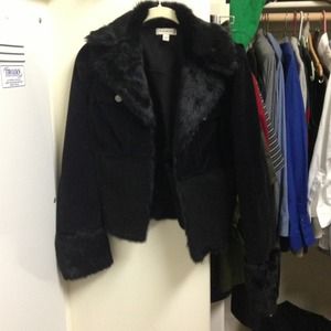 Bebe fur jacket