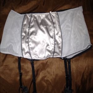 Reduced! V/S gray w/black trims. Garter belt