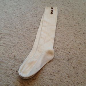 🚫SOLD🚫Cute knee high socks with buttons!