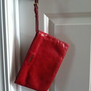 Authentic Prada clutch.