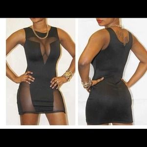 Black party dress