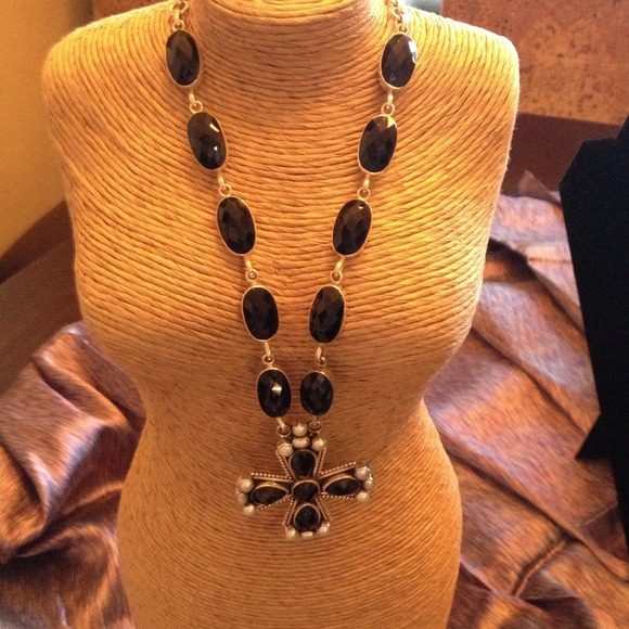 Sterling Silver & Black Onyx Necklace