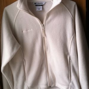 Columbia fleece jacket-ivory