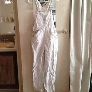 💥 REDUCED 💥Vintage Old Navy cream overalls 🌟